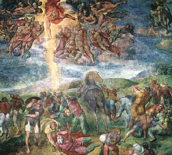 The Conversion of Saul, Michelangelo Buonarroti
